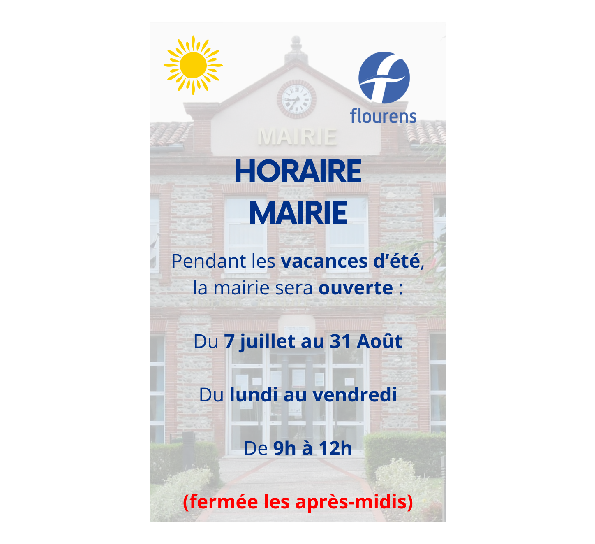 Actualités Mairie de Flourens